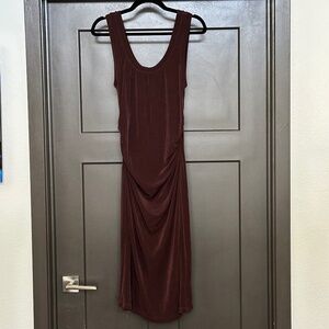 BOSTON PROPER | spandex midaxi dress
